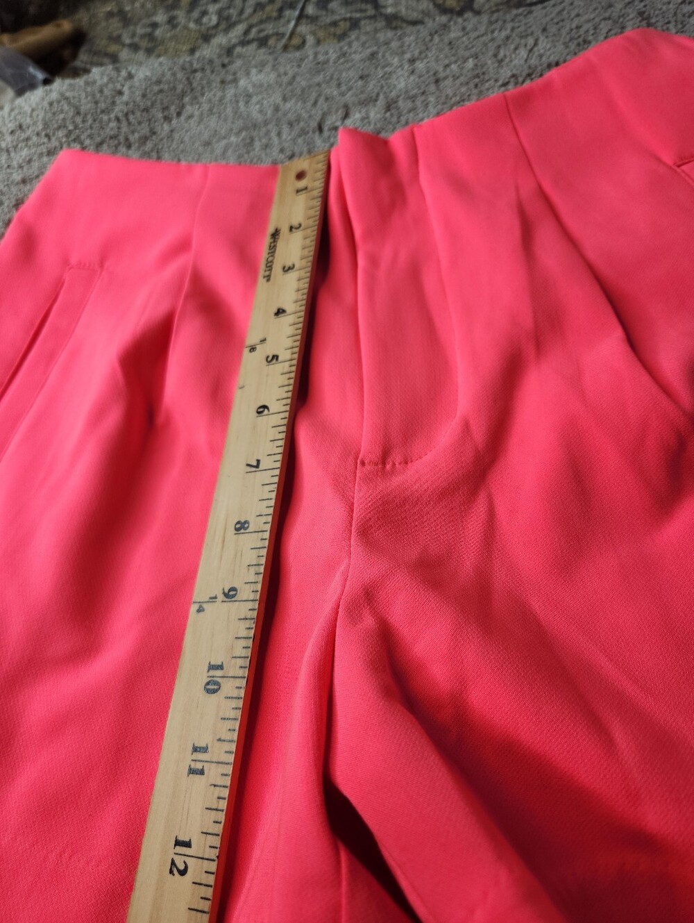Women's High-Rise Tailored Shorts - A New Day Pink 6/4" Inseam - Picture 7 of 10